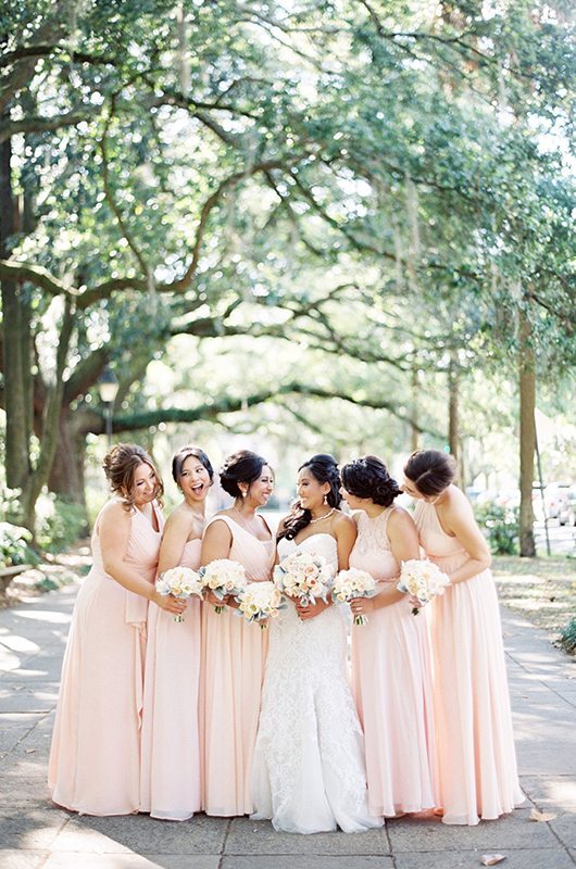 flesh colored bridesmaid dresses Bridesmaid Dress