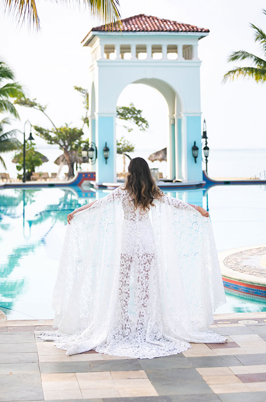 Two Piece Lace Romper by Randi Rahm