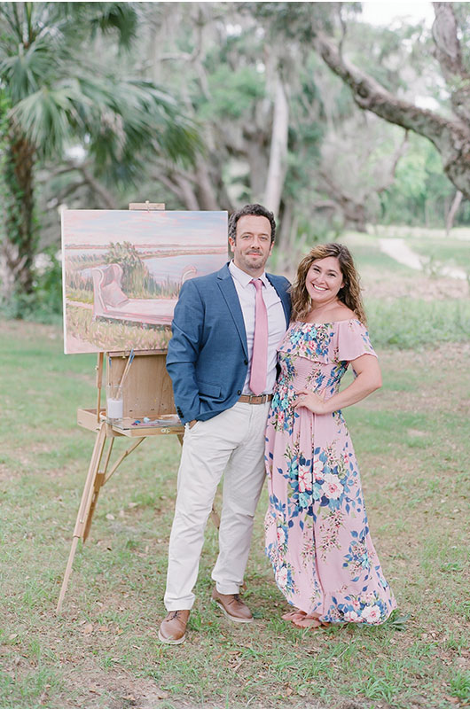Live Wedding Painting For Your Ceremony And Reception Wed On Canvas