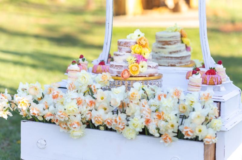 Southern Elegance Styled Shoot Cake Southern Elegance Styled Shoot Cake