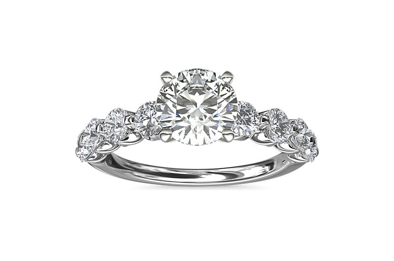 Engagement Rings And Wedding Bands We Love From Blue Nile floating ring Engagement Rings And Wedding Bands We Love From Blue Nile floating ring