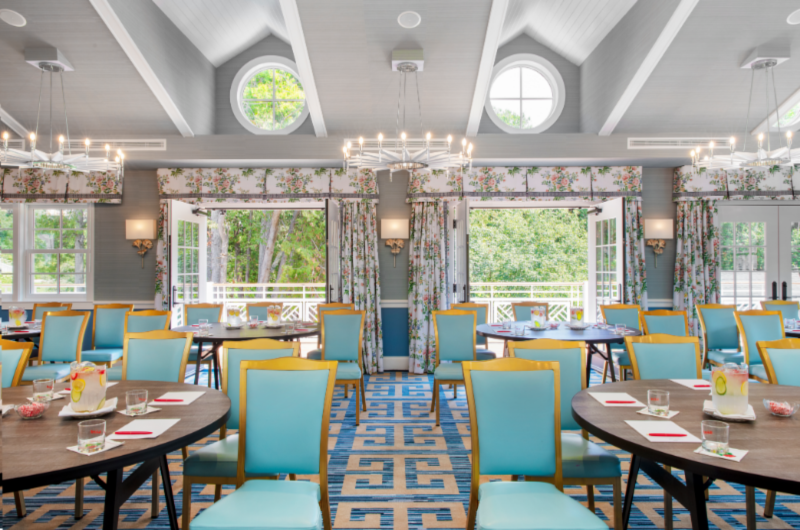 The Grand Hotel Mackinac Island Michigan dining room The Grand Hotel Mackinac Island Michigan dining room