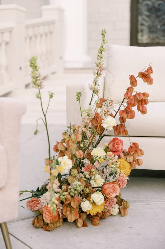 Styled Shoot Peaches Dreams Tarpon Springs Florida Flowers
