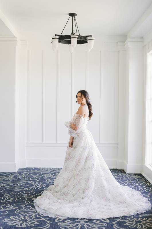 Royal Ballroom and Wildflower Atrium Lasting Impression Award Austin TX Side Portrait