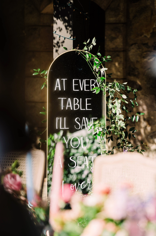 V Sattui Winery Southern Socialite Award The Styled Challenge Napa CA table sign