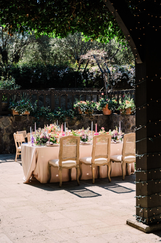 V Sattui Winery Southern Socialite Award The Styled Challenge Napa CA table alcove