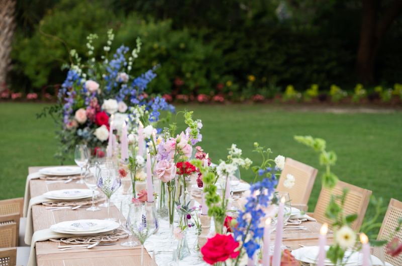 An Italian Garden Affair Airlie Gardens Wilmington North Carolina table setting An Italian Garden Affair Airlie Gardens Wilmington North Carolina table setting