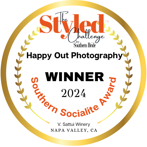V Sattui Winery Southern Socialite Award The Styled Challenge photographer badge