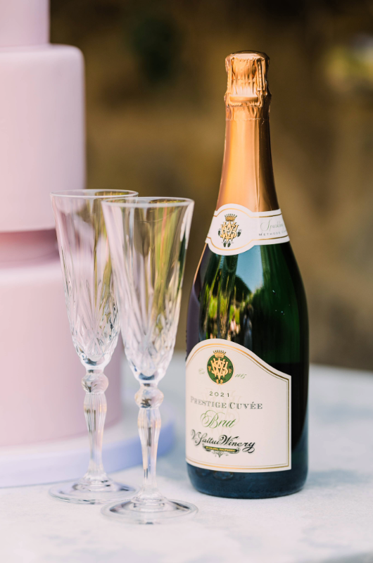 v sattui winery styled challenge wine bottles
