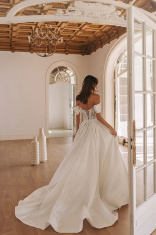 bridgerton inspired wedding gowns wona concept gemini gown back