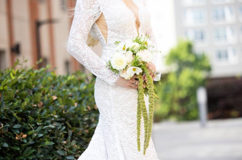 Rooftop Sophistication at the Avenue Greenville South Carolina Bouquet and Wedding Gown Rooftop Sophistication at the Avenue Greenville South Carolina Bouquet and Wedding Gown