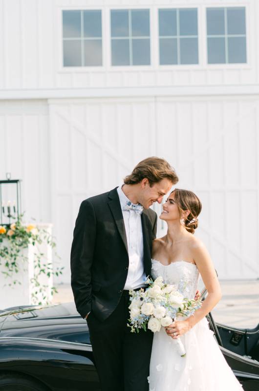 Southern Florals at the White Dove Barn Nashville Tennessee Kiss