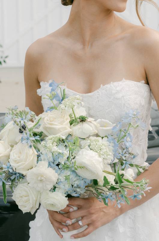Southern Florals at the White Dove Barn Nashville Tennessee Bouquet
