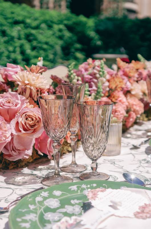 Garden Elegance at the Swan House Atlanta Georgia Glasses