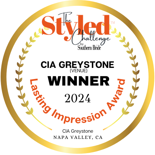 cia greystone lasting impression award the styled challenge napa ca best design venue