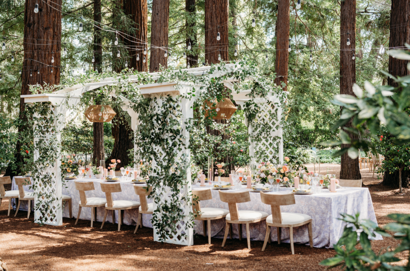 beringer vineyards best design award the styled challenge napa ca reception table arch beringer vineyards best design award the styled challenge napa ca reception table arch