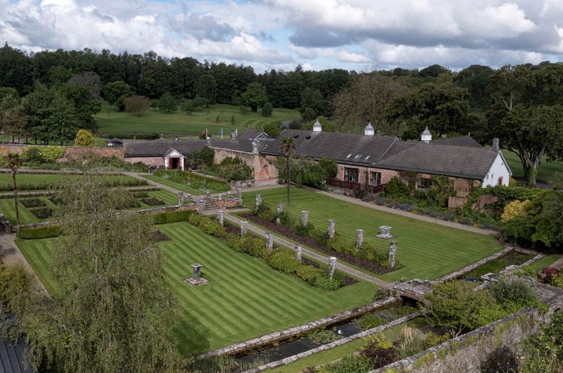 Fairytale Weddings Say I Do to Old World Charm at the Dromoland Castle Co Clare Ireland walled garden Fairytale Weddings Say I Do to Old World Charm at the Dromoland Castle Co Clare Ireland walled garden