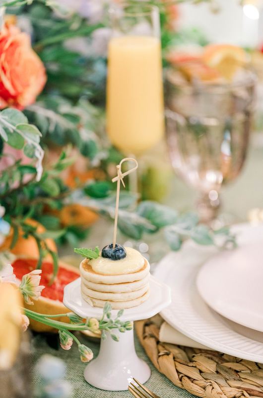 Brunch Inspired Vows North Little Rock Arkansas blueberry pancakes