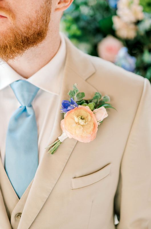 Brunch Inspired Vows North Little Rock Arkansas corsage