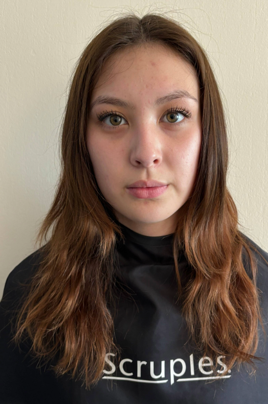Fall and Winter Hair Trends Predicte By Celeb Stylist William Whatley sunset radiant red before