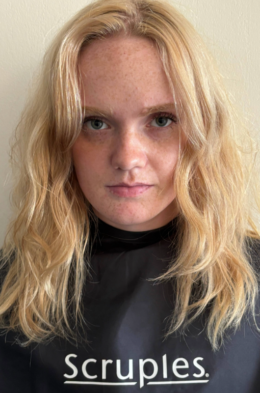 Fall and Winter Hair Trends Predicte By Celeb Stylist William Whatley sunset copper before