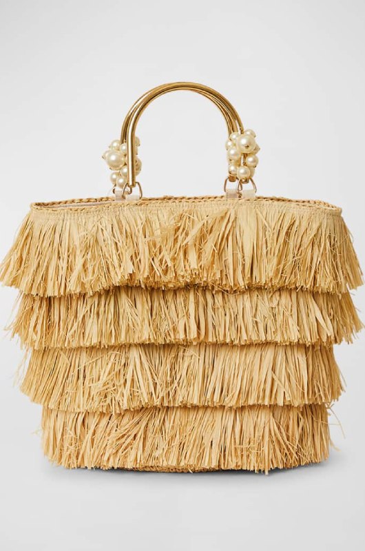 Stylish Beach Bags betsey johnson fringe