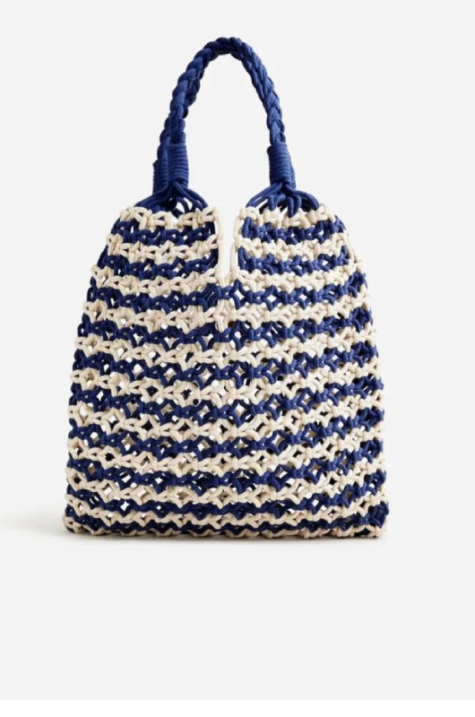 Stylish Beach Bags J Crew knotted bag