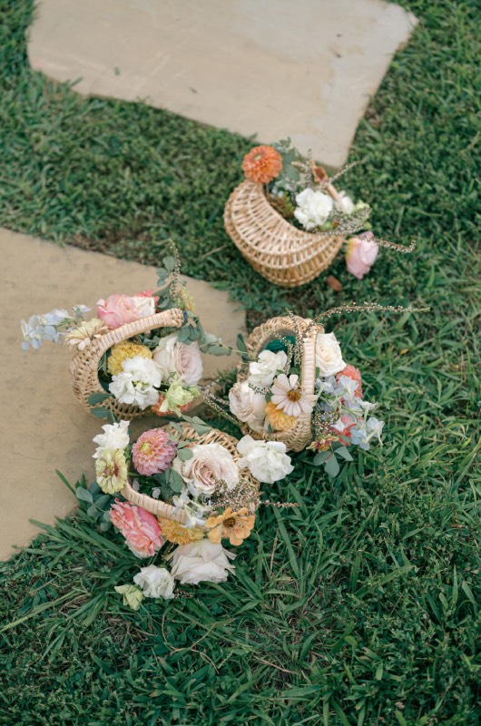 Costal Garden Party Nashville Tennessee Baskets
