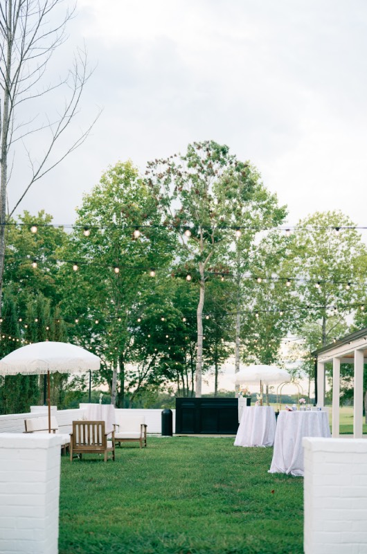 Costal Garden Party Nashville Tennessee Fairy Lights