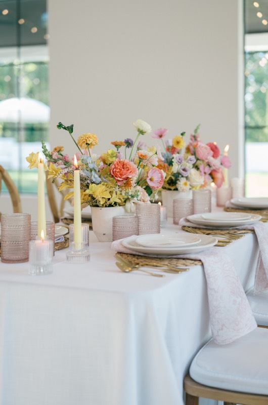 Costal Garden Party Nashville Tennessee Table