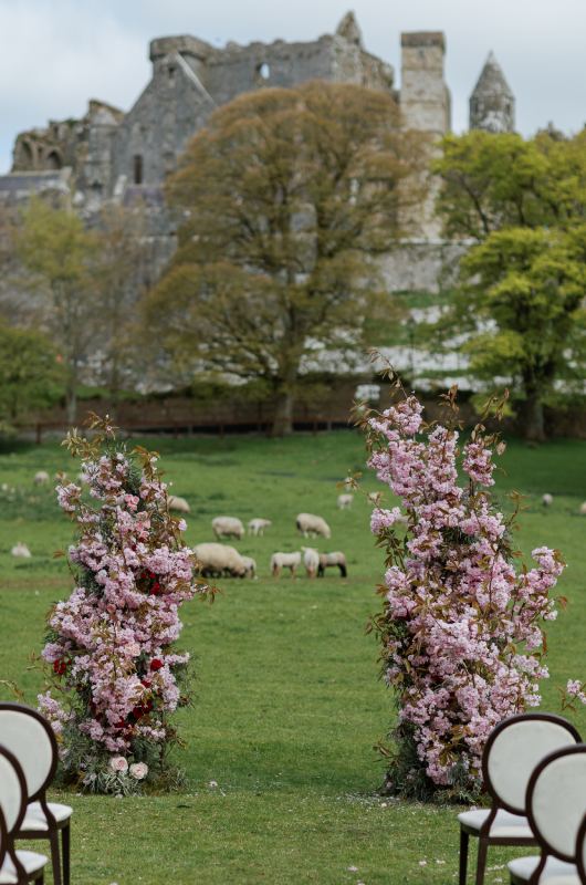 Cashel Palace The Best Design Award The Styled Challenge Tipperary Ireland ceremony set up at the bar