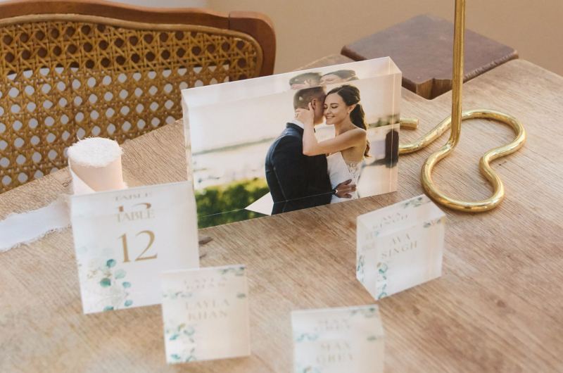 fall gift guide printique print book open Fall Bridal Gifts printique wedding acrylic blocks scaled