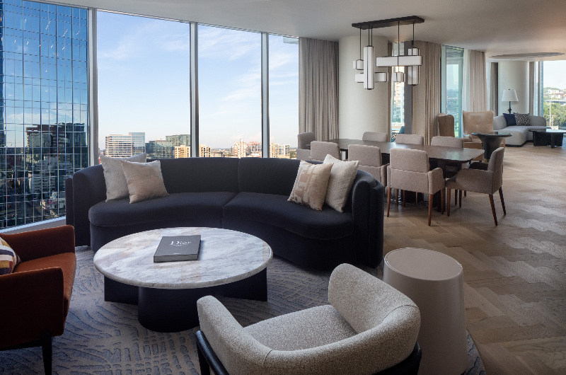 the conrad nasvhille luxury in downtown music city king bedroom living room the conrad nasvhille luxury in downtown music city king bedroom living room