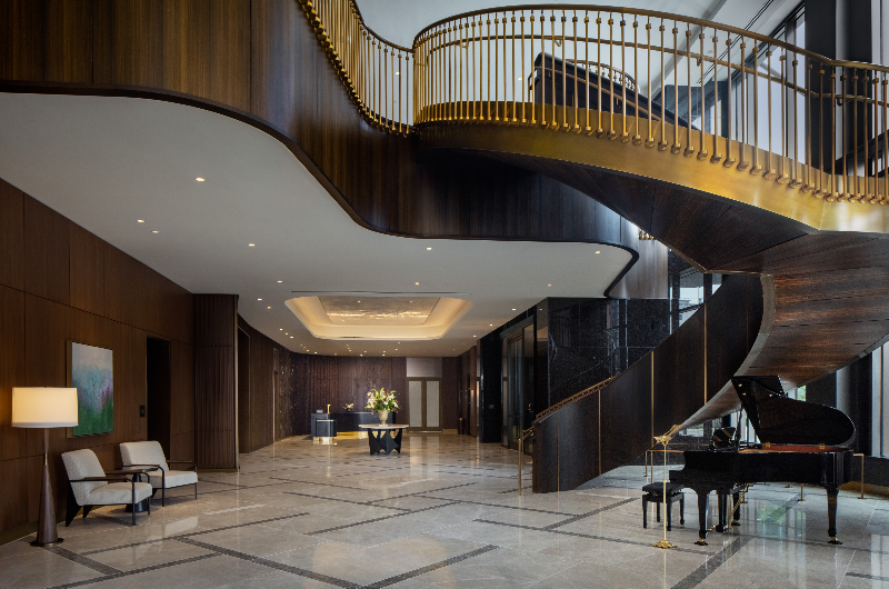 the conrad nasvhille luxury in downtown music city grand staircase the conrad nasvhille luxury in downtown music city grand staircase