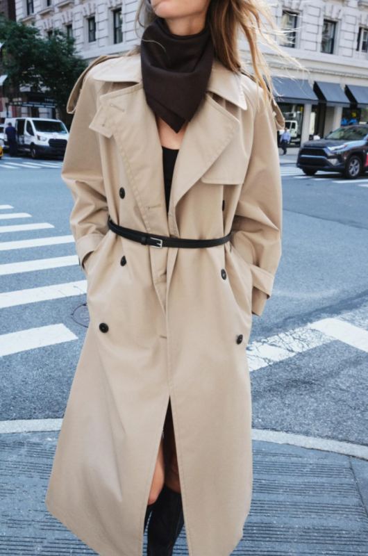 Ten Trench Coast For the Season zara