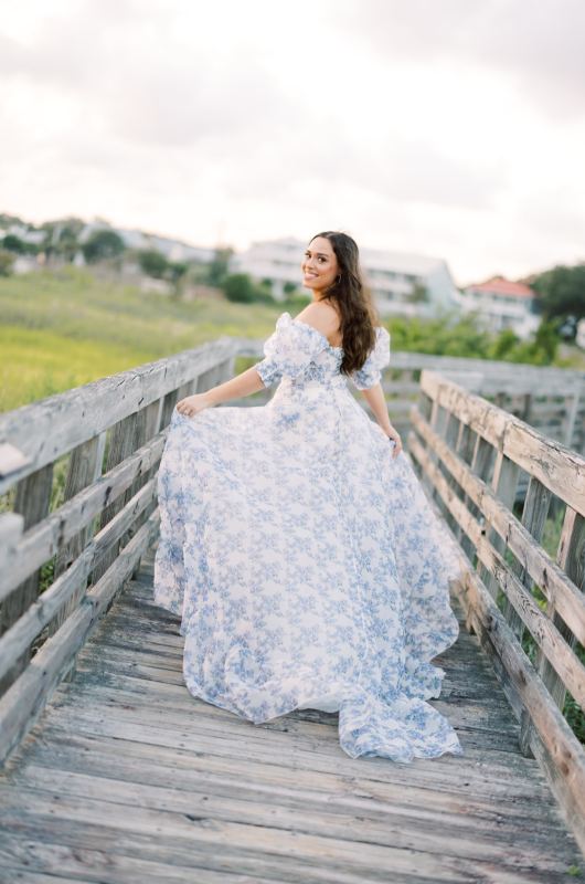 Morgan Abdalla and Travis Brown's North Carolina Engagement engagement dress