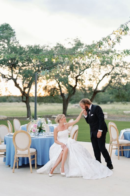 Timeless Elegance A Classic Blue And White