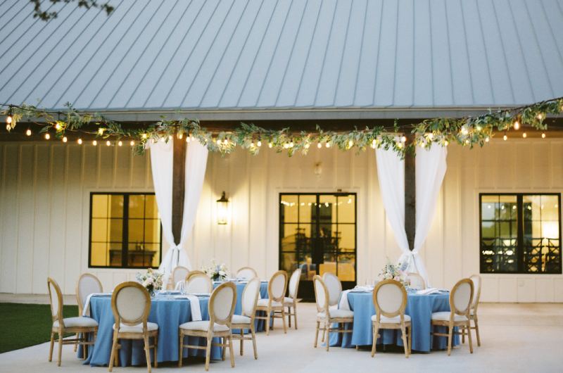 Timeless Elegance A Classic Blue & White Chinoiserie Inspired Styled Shoot in Boerne TX chinoise Timeless Elegance A Classic Blue & White Chinoiserie Inspired Styled Shoot in Boerne TX venue setting tables exterior