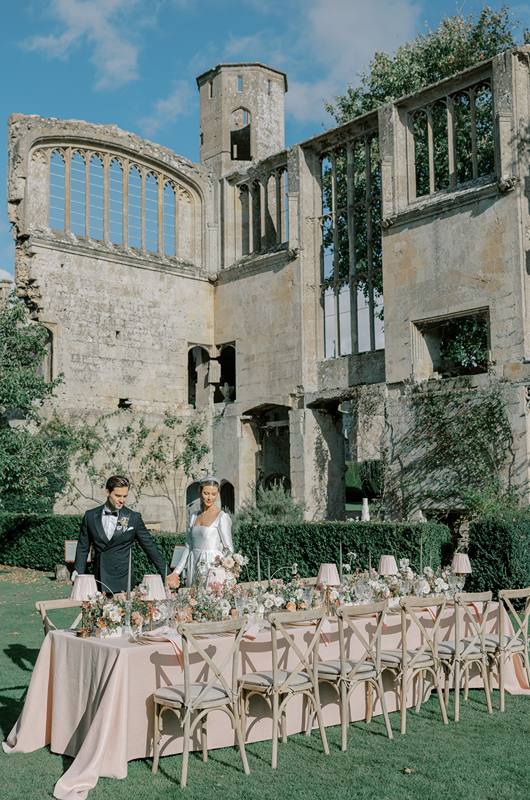 Royal Wedding Inspiration castle backdrop