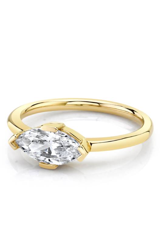 Selena Gomez Inspired Engagement Rings The Noelle Marquise Engagement Ring Marrow Fine s C