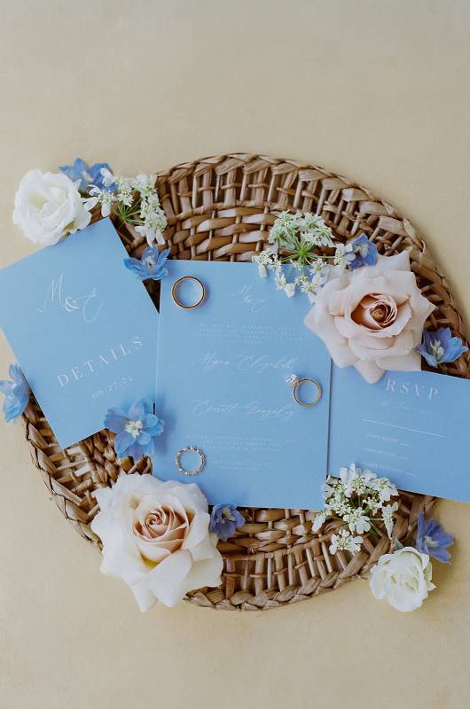 Timeless Elegance Boerne Texas invitations