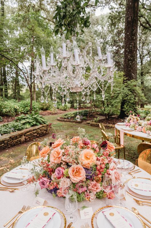 Blecken Chapel Bespoke Award & Social Media Award - The Styled Challenge Memphis TN Chandelier