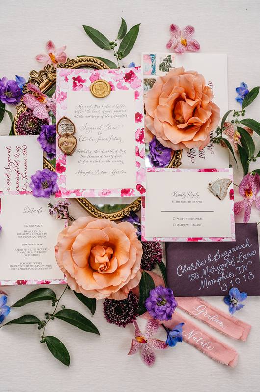 Blecken Chapel Bespoke Award & Social Media Award - The Styled Challenge Memphis TN Invitations