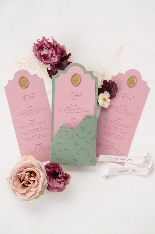 cozy autumn styledshoot invitations