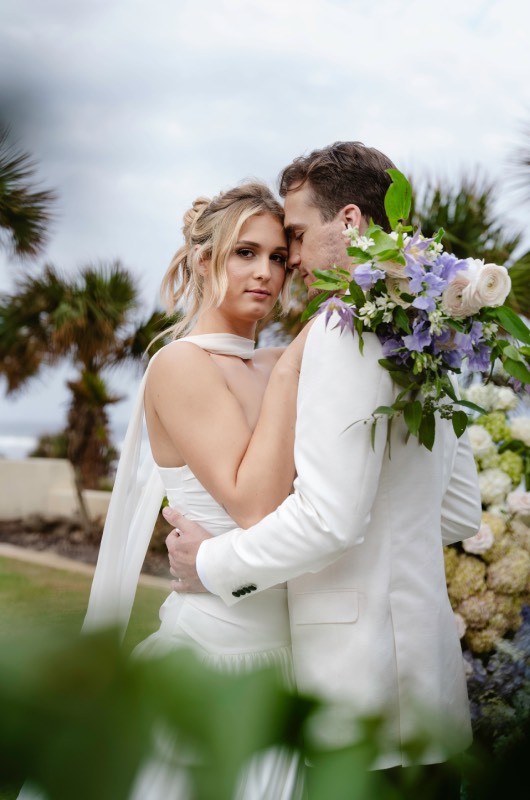 Lasting Impression Award Hammock Beach Wedding Couple