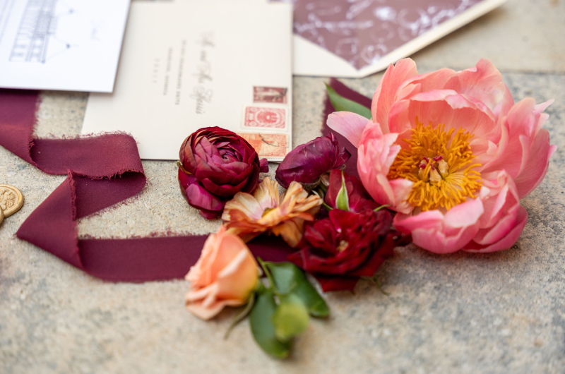 Trendsetter Award Chateau Elan Invitation Flowers