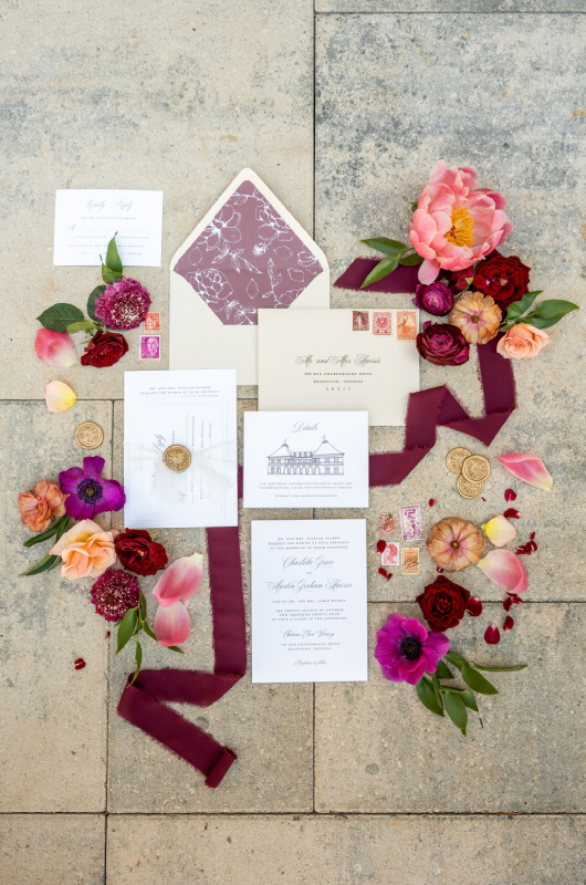 Trendsetter Award Chateau Elan Wedding Invitations