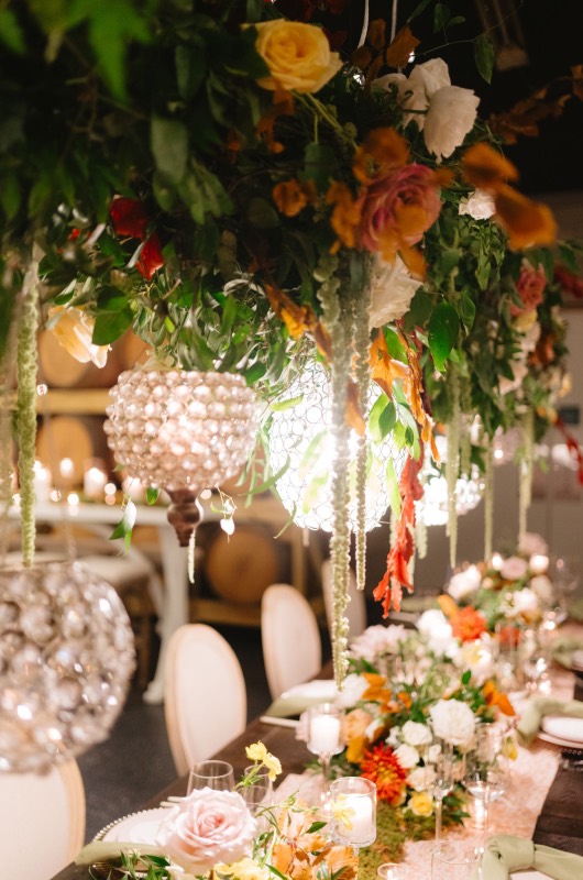 Cask Room & Rose Vineyard Best Design Award Reception Decor
