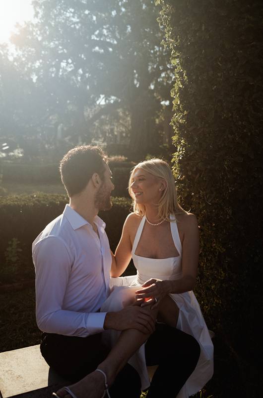 A Match Made in Sports Kate Waske and Garrett Van Wyhe’s Engagement Story gazing
