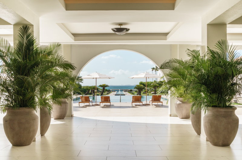 Carribbean Paradise Aurora Anguilla Resort and Golf Club rendezvous lobby Carribbean Paradise Aurora Anguilla Resort and Golf Club rendezvous lobby